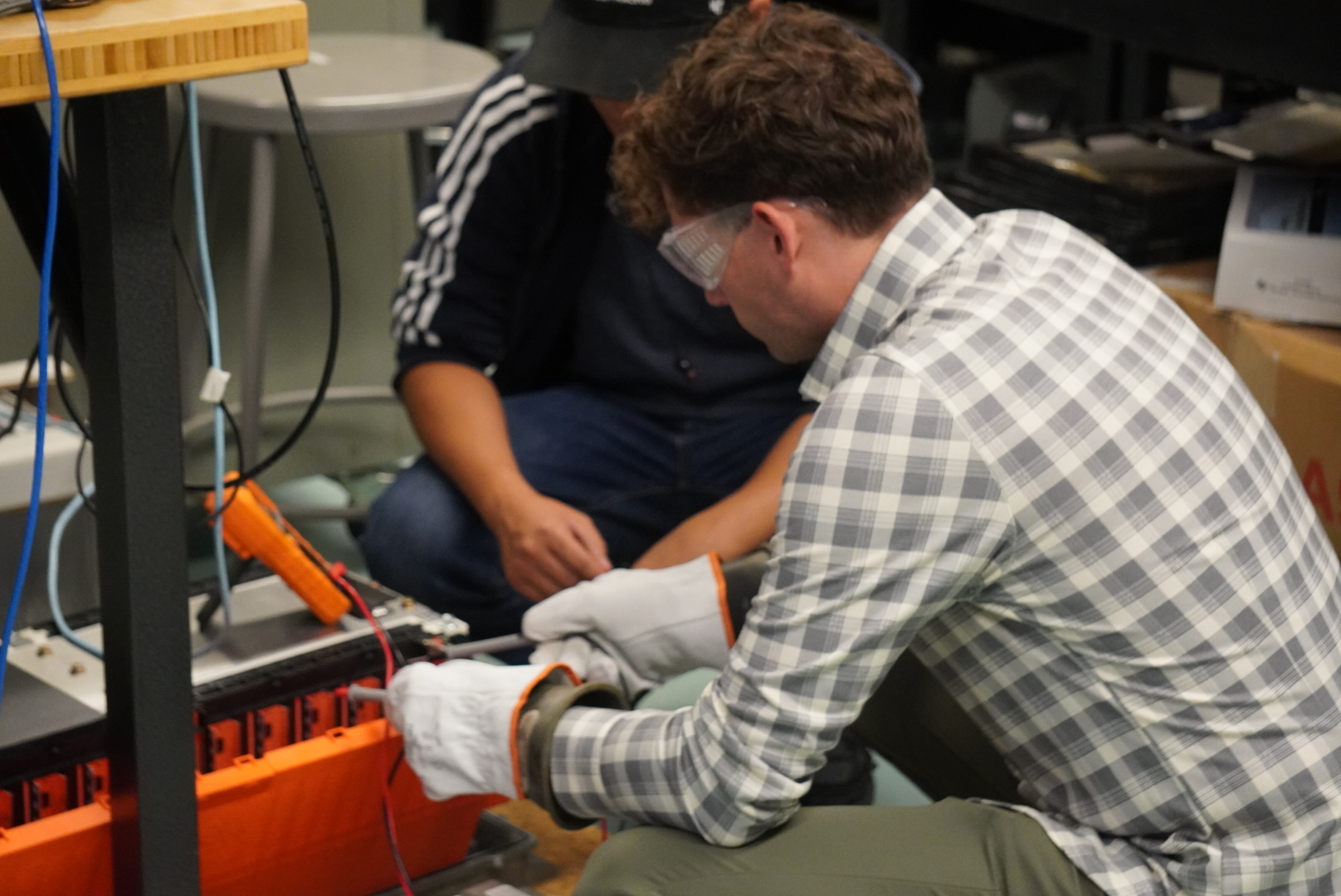 Battery testing and repurposing in the lab