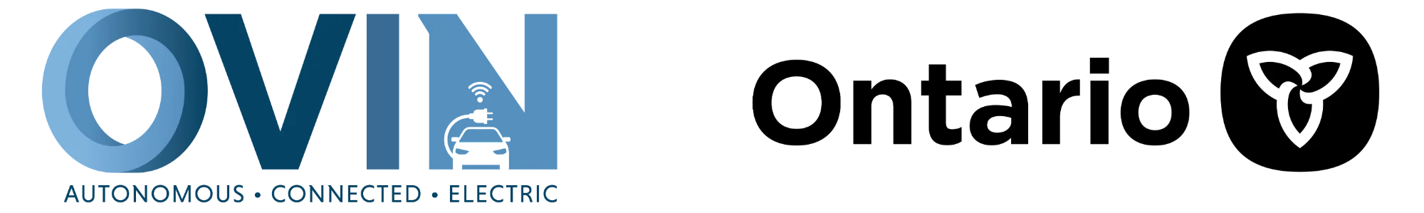 Ontario Vehicle Innovation Network (OVIN) and Government of Ontario logos
